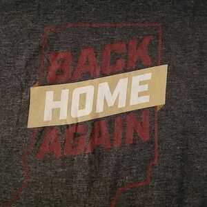 Back Home Again Graphic Tee - Charcoal